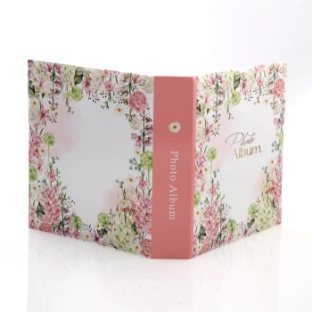 Album na zdjęcia wsuwane Flower Różowy na 200 zdjęć 10x15